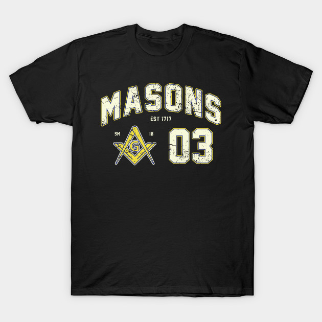 Masons Sporty Jersey Style Masonic Freemason by Master Mason Made